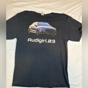 Fruit of the Loom custom Audigirl.03 shirt with Car Graphic